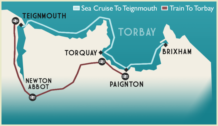 Teignmouth Round Robin Map WeFerry Torbay Teignmouth 2024 Boat   Teignmouth Round Robin Map 768x442 